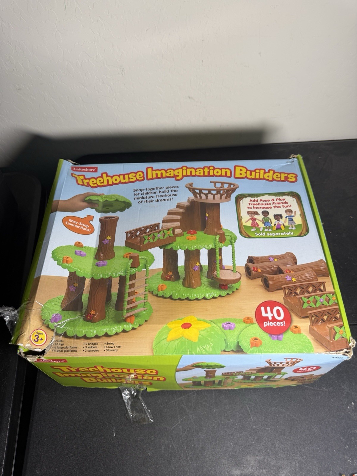Lakeshore Treehouse Imagination Builders Educational Toy Complete NO Figurines