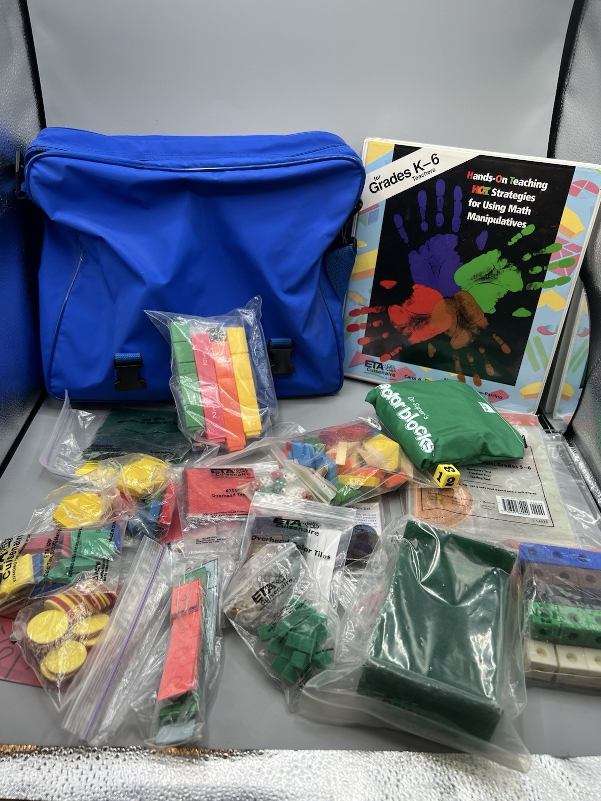 Math Manipulatives Lesson Plans Home School Elementary Class Lot Hands On HOT