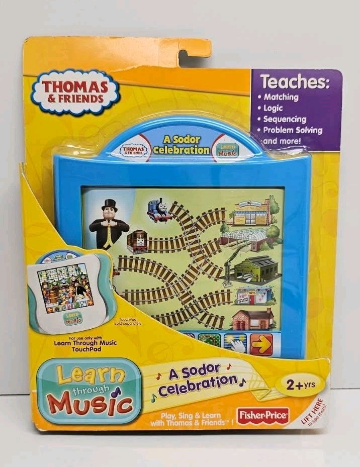Fisher Price Learn Through Music Thomas & Friends A Sodar Celebration New