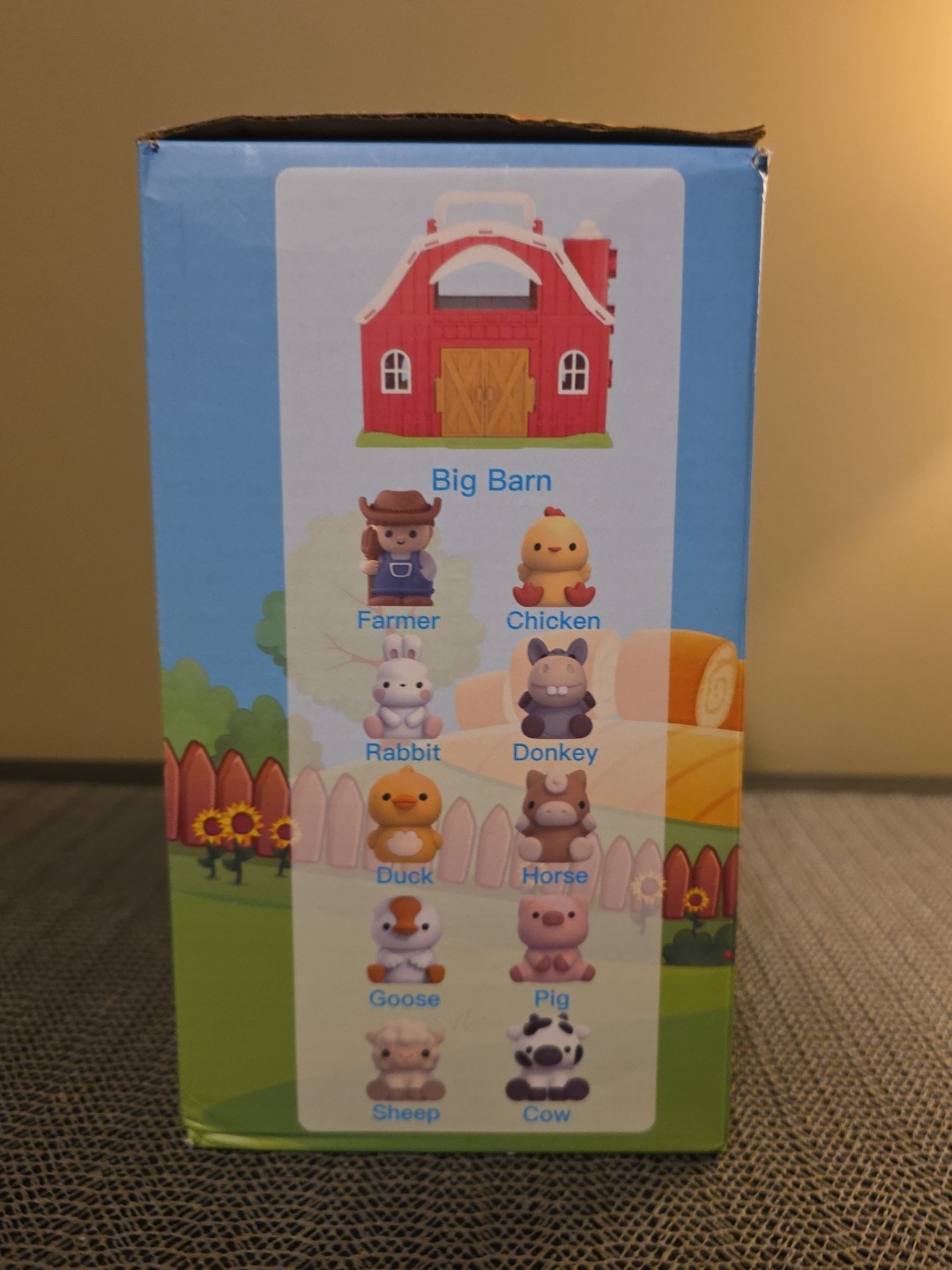 Big Red Barn Farm, 9 Animals, designed for toddlers aged 1 and up InteractiveToy