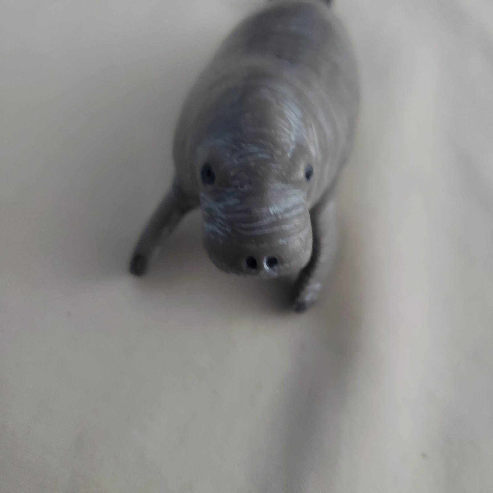 Safari Ltd Manatee Retired Marine Life Collectible Animal Figure 1996 Sea Cow
