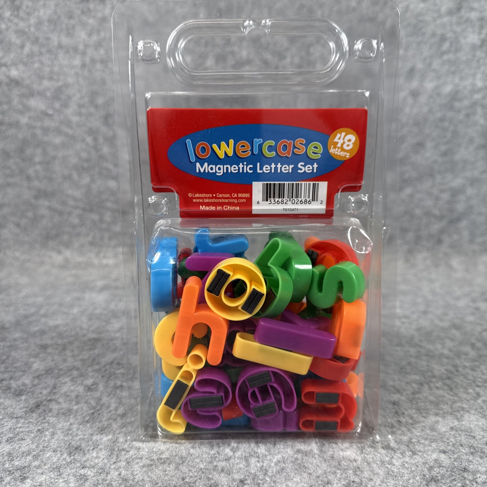 Lakeshore Lowercase Magnetic Letter Set LC207 48 Pc Educational ABC Magnets