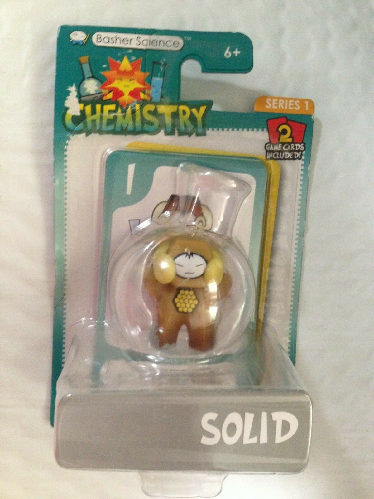 Basher Science SOLID Figure & Chemistry Game Cards Series 1