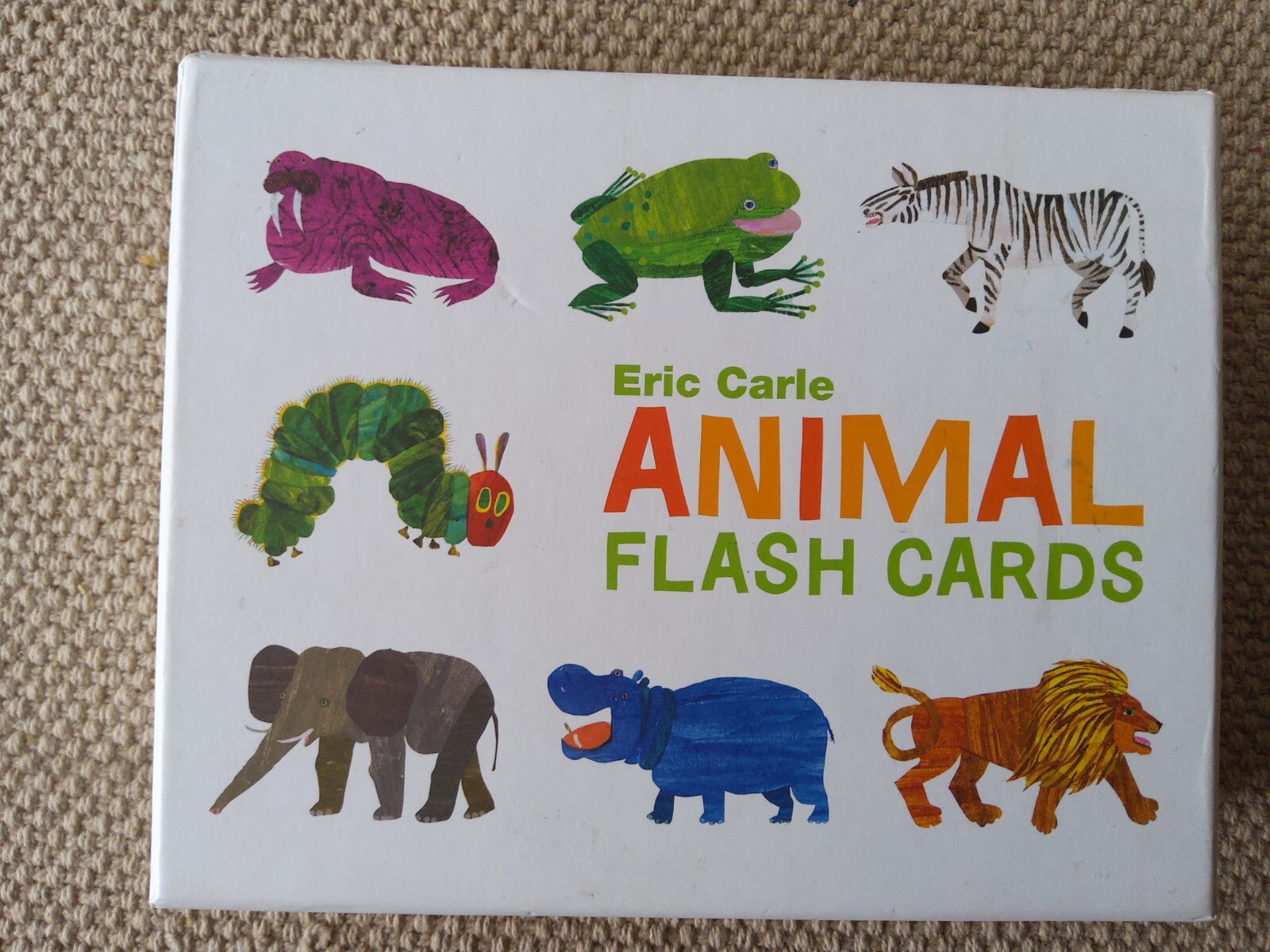 Eric Carle Animal Flash Cards ABCs