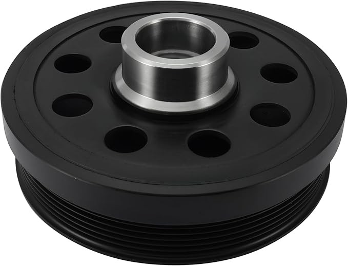 11238512072 Engine Harmonic Balancer Crankshaft Pulley (2.0L L4) Compatible with