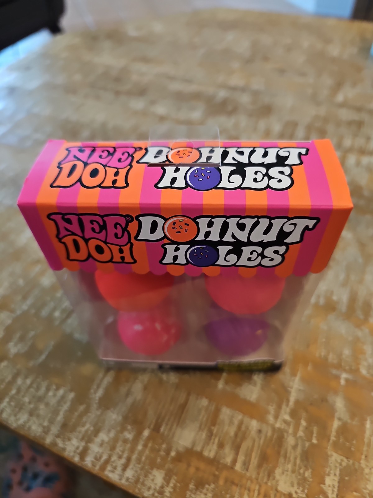 NEEDOH DOHNUT HOLES 4-PACK! AUTHENTIC New Factory Sealed Schylling NIB