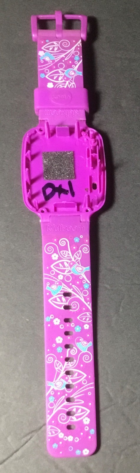 2019 VTECH KIDIZOOM 1716 BIRDS FLOWERS REPLACEMENT WATCH BAND BACK ONLY