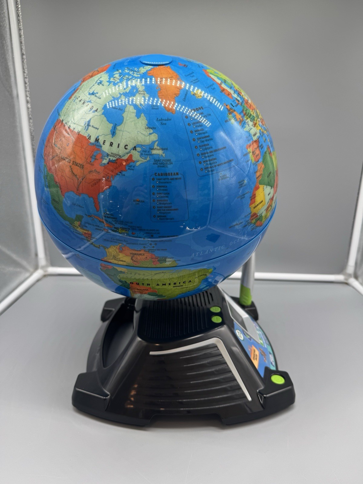 Leap Frog Magic Adventures Globe & Stylus Electronic Learning Toy (Tested)