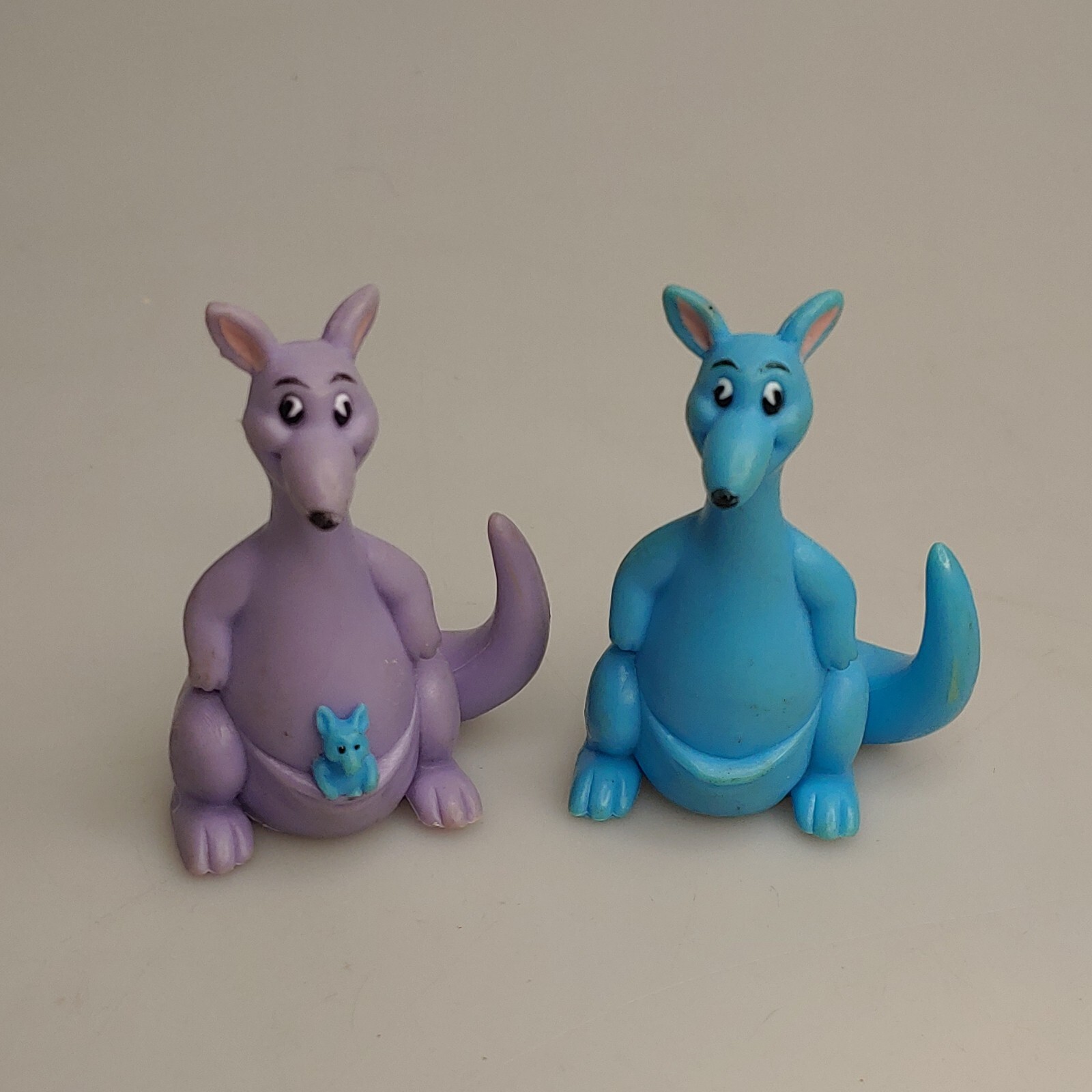 NOAH’S ARK Purple Kangaroo & Blue Joey and Purple Kangaroo BIBLE TOYS 2001