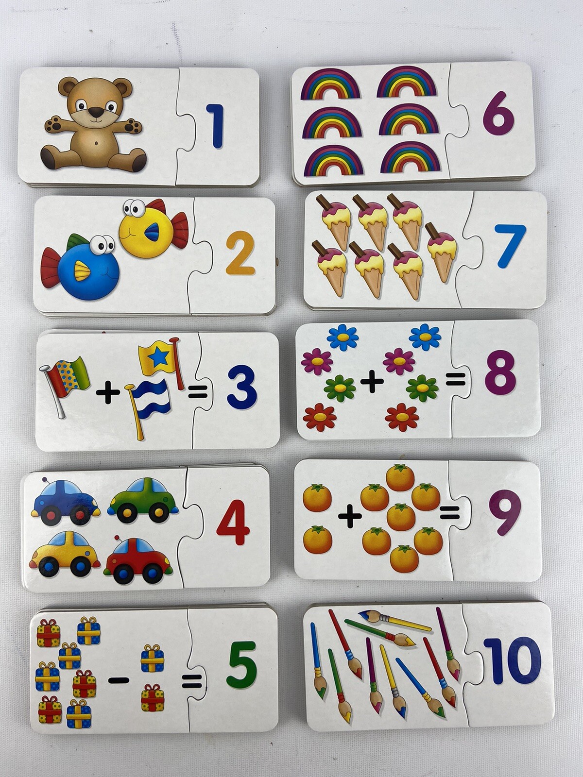 Match It! Math Self Correcting Puzzle Pairs Complete The Learning Journey 55214