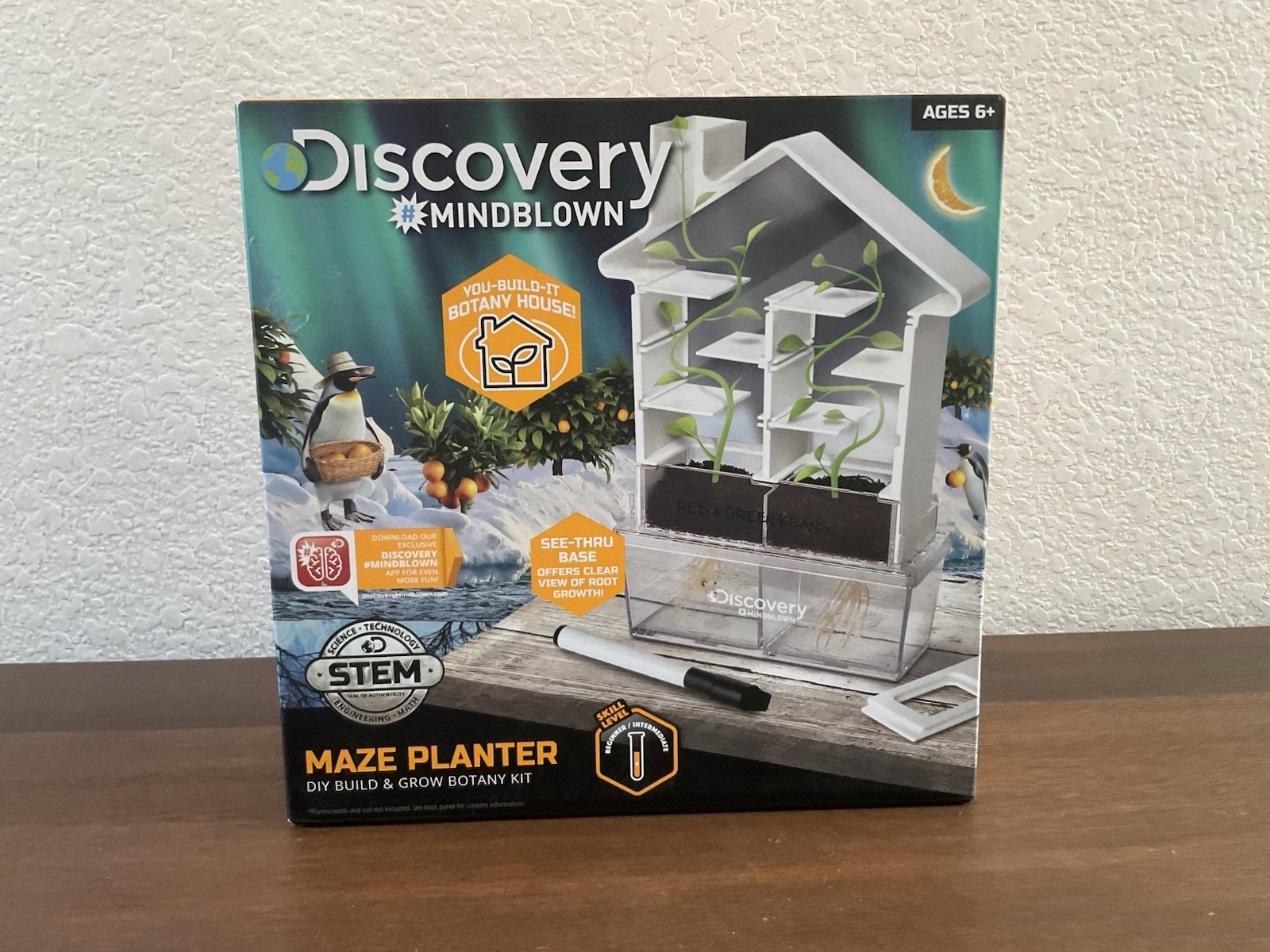 Discovery Mind blown Maze Planter – DIY Build And Grow Kit