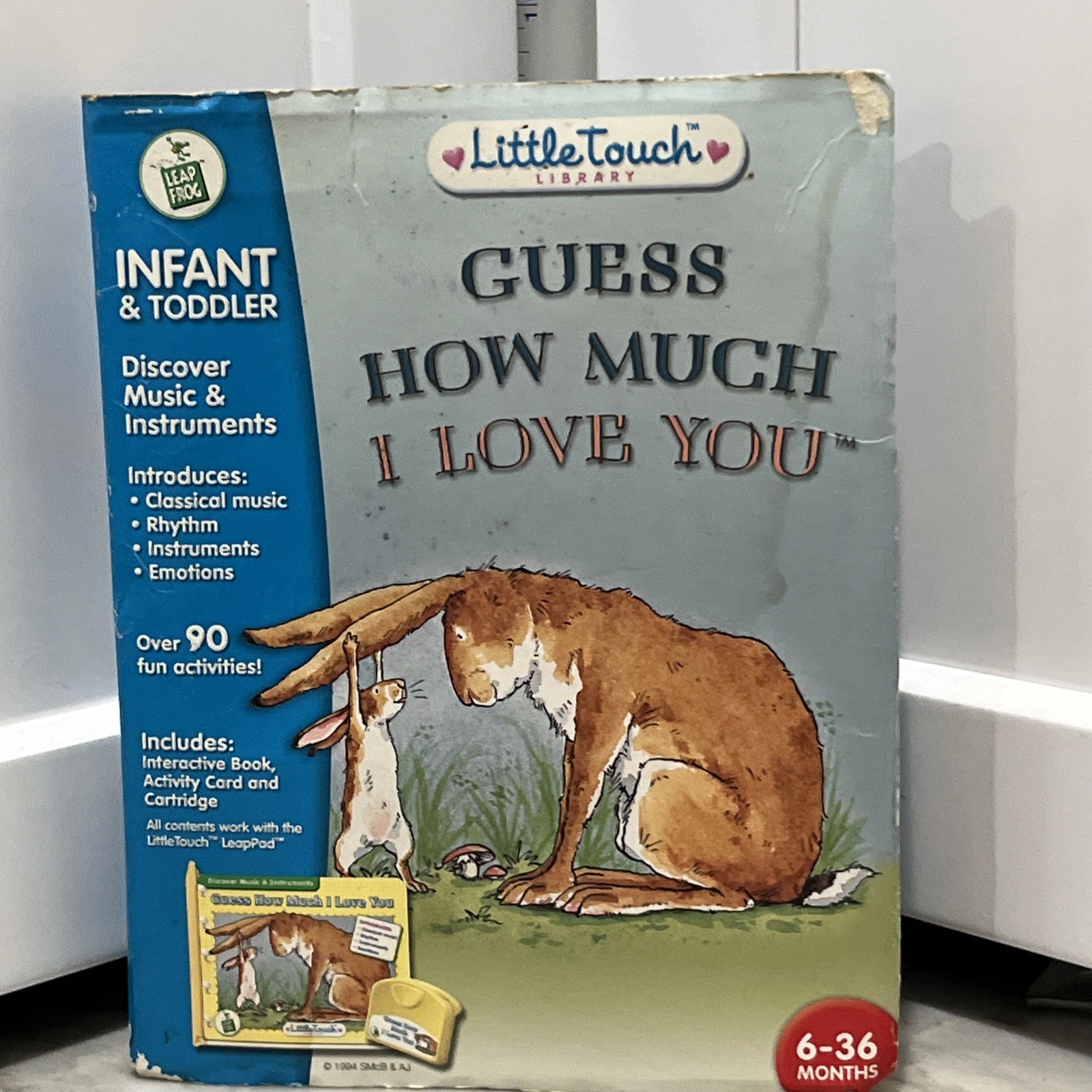 Little Touch LeapPad Frog Guess How Much I Love You Infant/Toddler Interactive