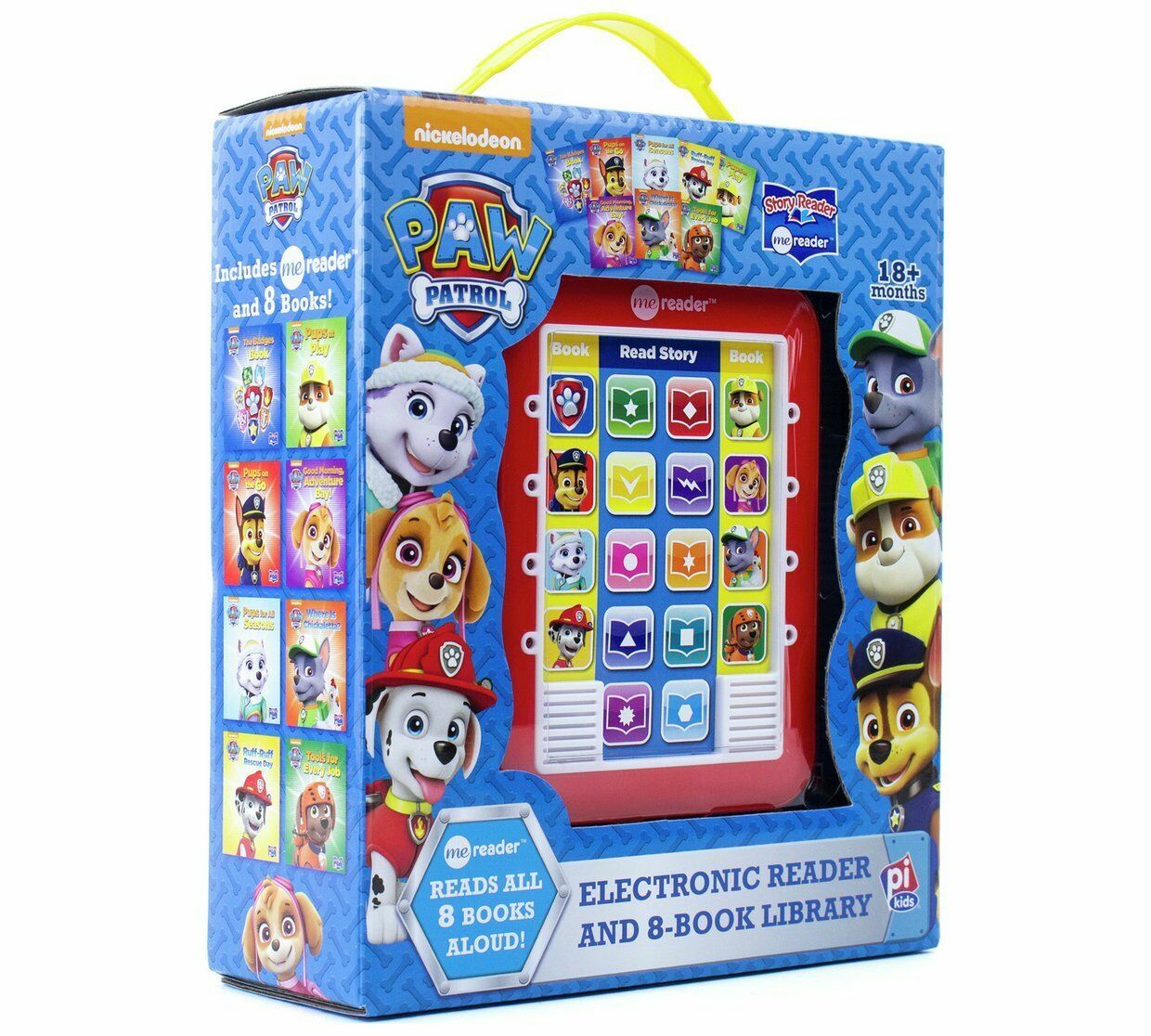 Nickelodeon – Paw Patrol Me Reader Electronic Reader and 8-Book Library – PI Kid