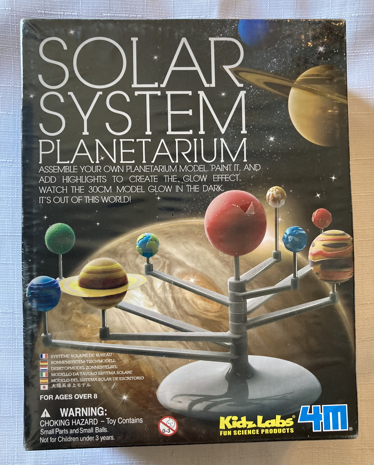 Solar System Planetarium Model Kit Kidz Labs 4M Science Exploration- NEW SEALED