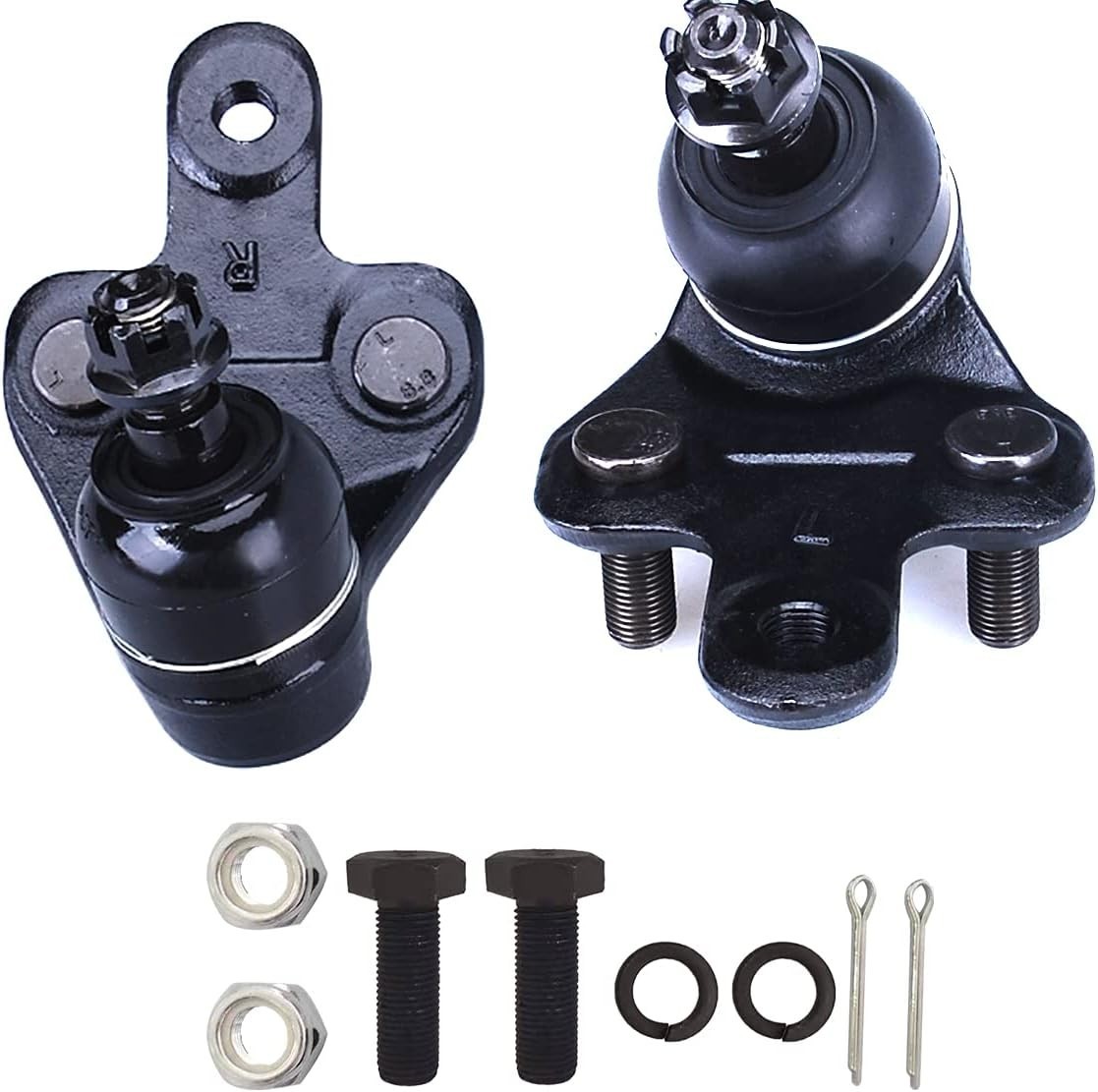 2pc Front Lower Ball Joint Kit K500187 K500188 for Toyota Highlander 2008-2019,.