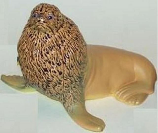 4.5″ Realistic Rubber Fur Seal Replica – by Mamejo Nature AAA Brand