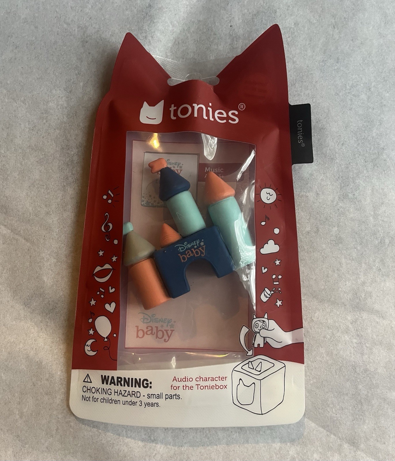 Tonies Figure Castle Disney Baby Lullabies Audio Toniebox Music 2023 G9