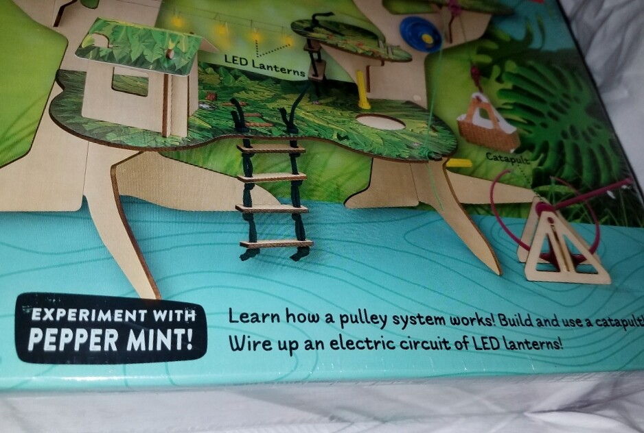 NEW Pepper Mint The Great Treehouse Engineering Adventure Stem Kit For GIRLS