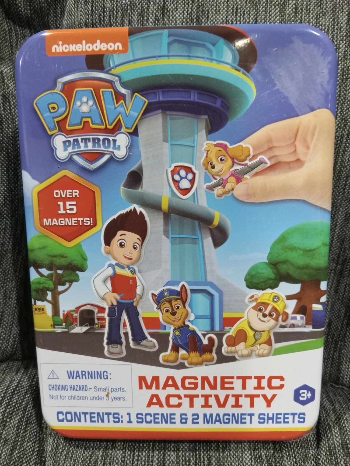 PAW PATROL MAGNETIC ACTIVITY. OVER 15 MAGNETS. Ages 3 and Up