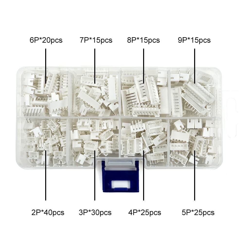 PH 2.0mm Socket Kit Compatible with JST-PH Pitch PCB Connectors…