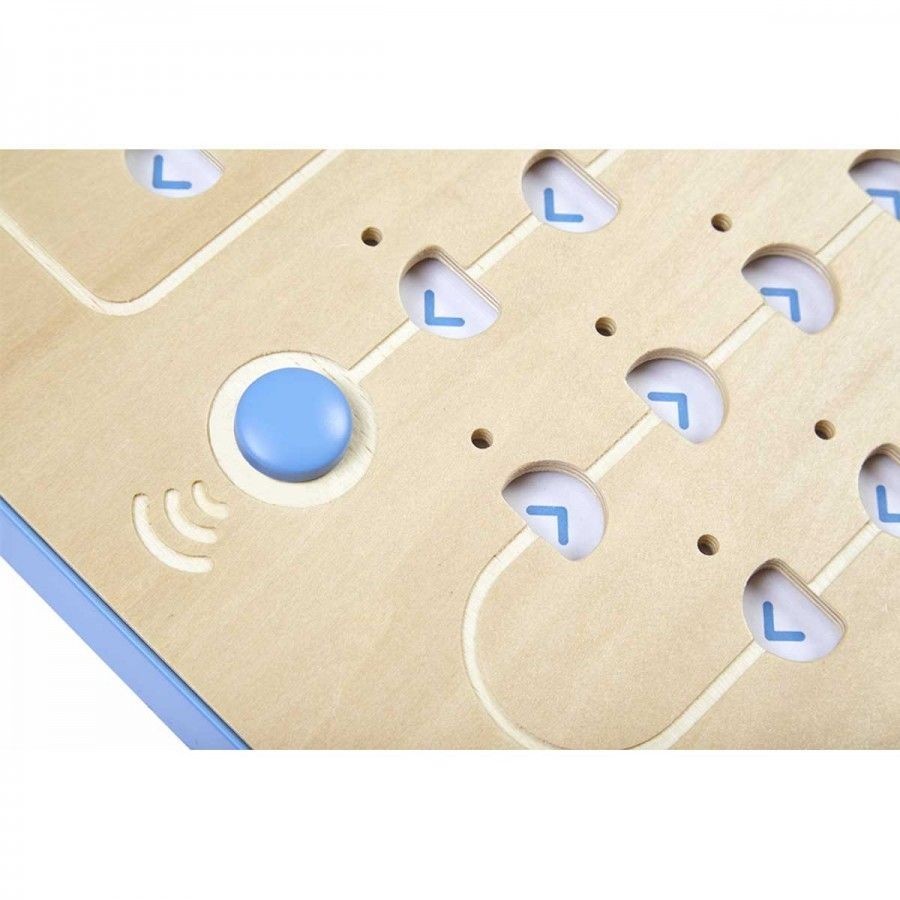 Primo Toys Cubetto+ Coding Robot STEM Kit Wooden Screen-Free Programming Toy