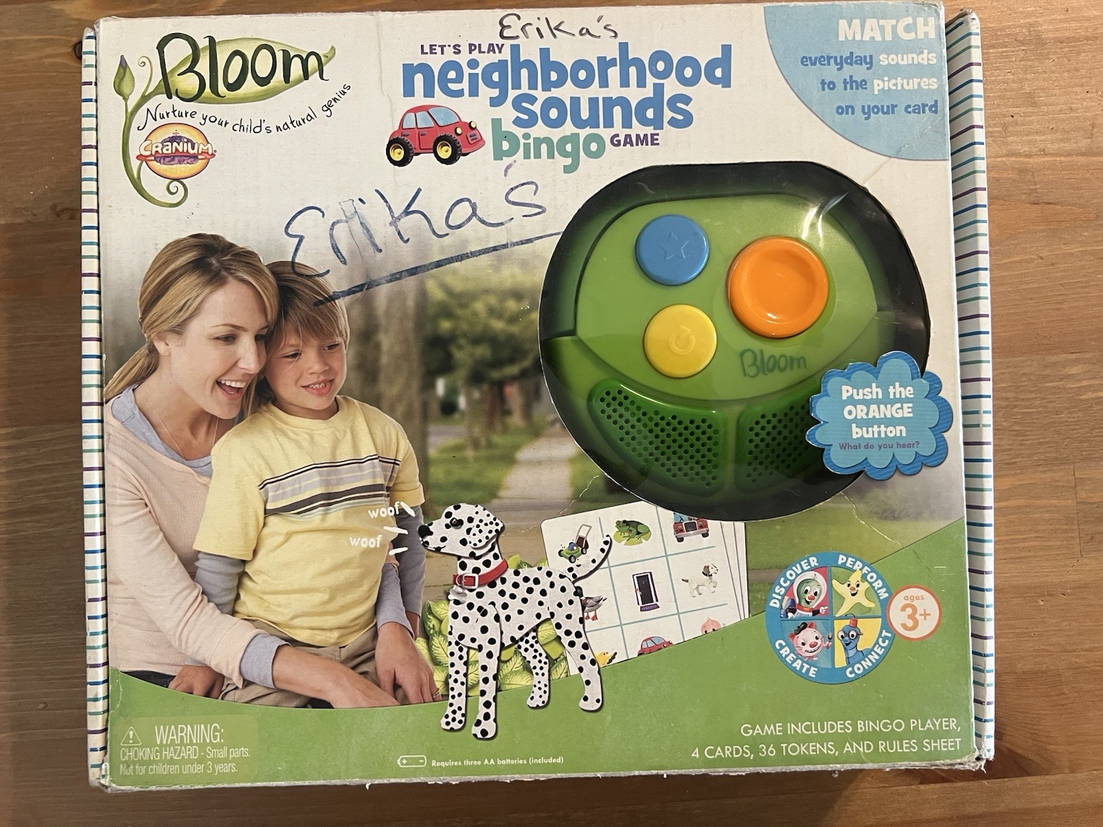 Let’s Play Neighborhood Sound Bingo Game by Cranium Games