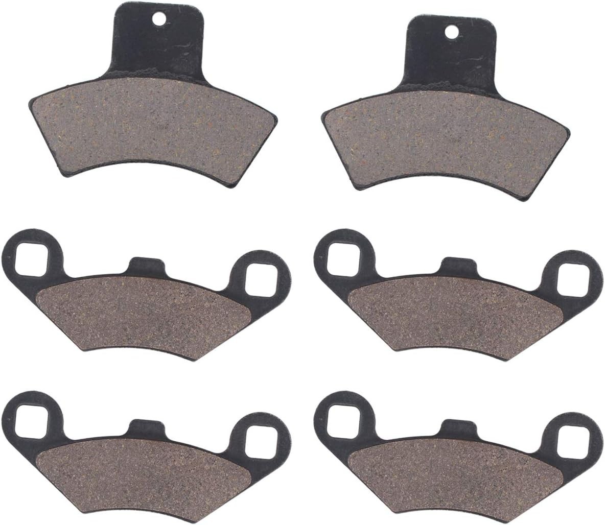 Front & Rear Brake Pads for Sportsman 500 4X4 HO Scrambler 400 Trail Blazer 250