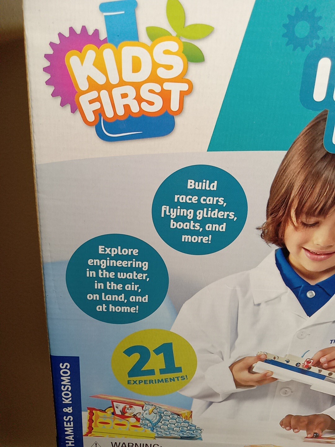 Intro to Engineering Science Kit Kids First Thames & Kosmos New in Box