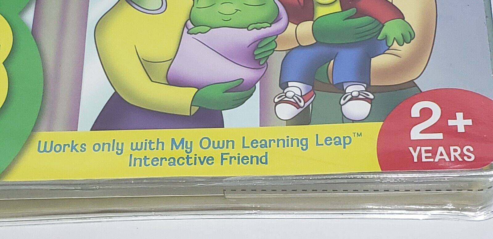 NEW LEAP FROG MY OWN LEARNING LEAP NEW BABY! MY NEW FRIEND! Cartridge+Board Book