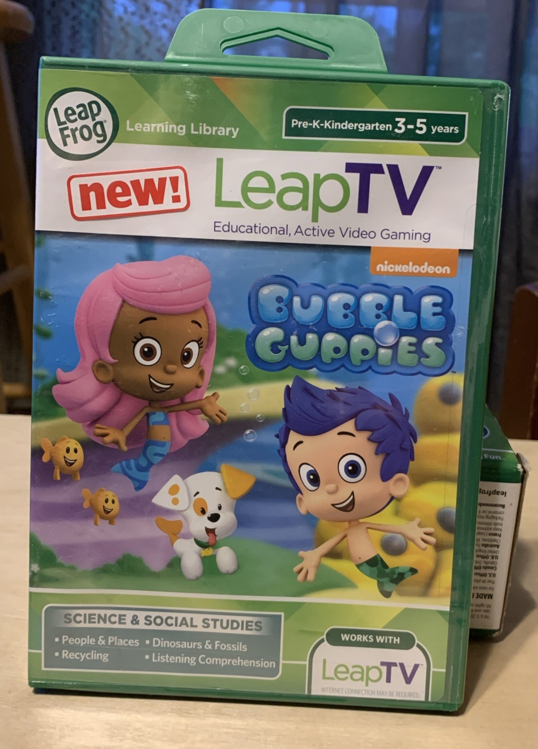 Leap Frog LeapTV Learning Educational Games X3 With Leap TV Wand