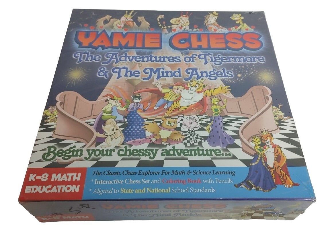 YAMIE CHESS STEM Game Adventures of Tigermore and The Mind Angels K-8 Math NEW