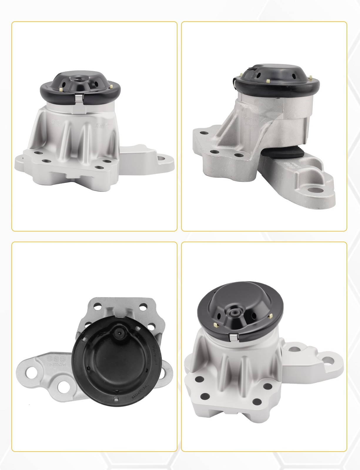 A5663HY Front Right Motor Mount Compatible with 11-15 Ford Explorer 3.5L, Pol…