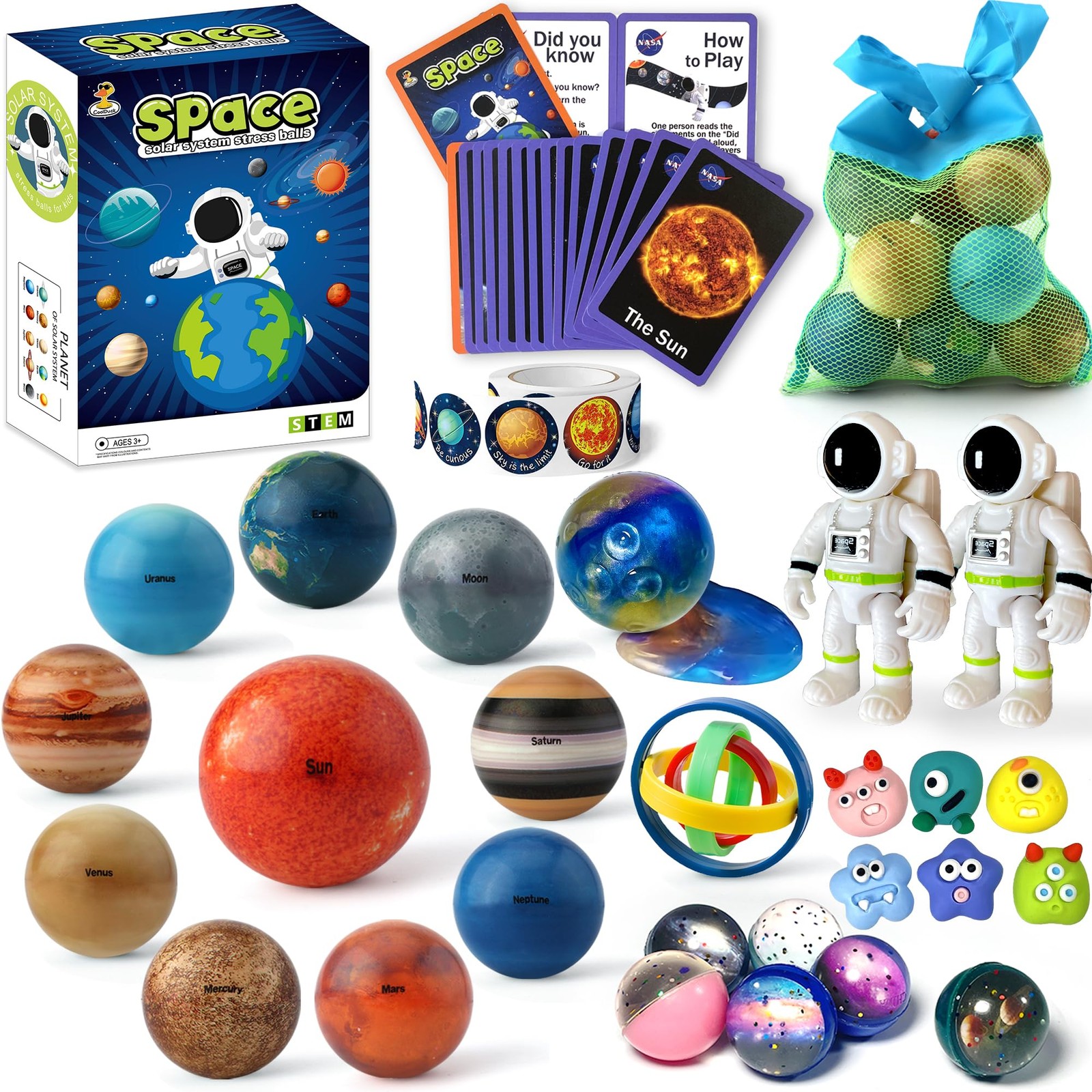 Solar System Planets STEM Educational Sensory Toys for Kids Autistic Children