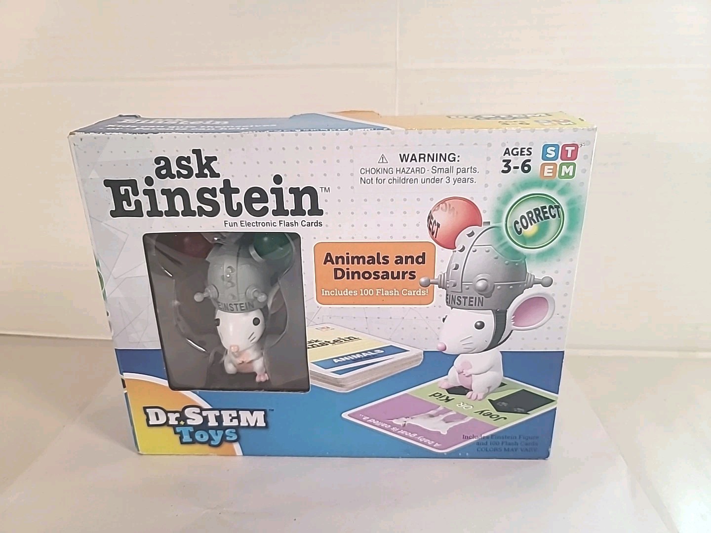 Ask Einstein Lights & Sounds Dr. STEM Toys Age 3-6 Kindergarten NEW!