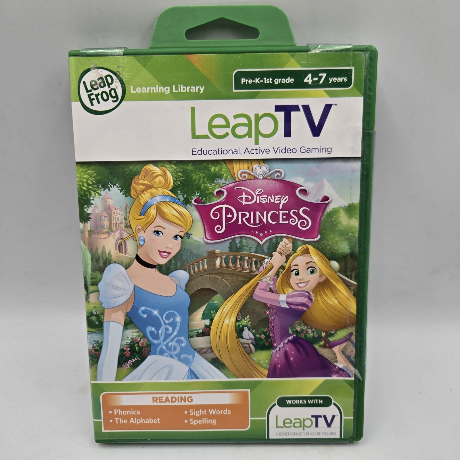 New Leap Frog Leap TV Disney Princess Educational Video Game