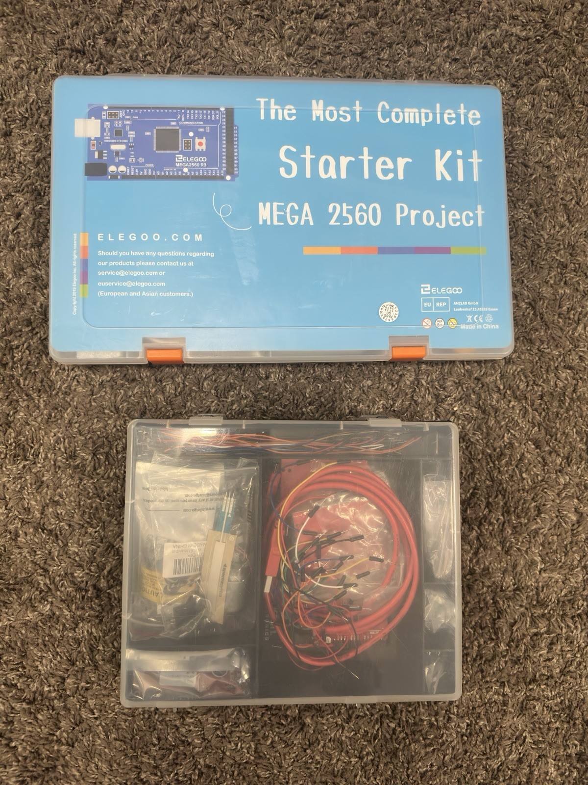 Arduino Kits- The Most Complete Starter kit MEGA 2560 + SparkFun Inventors Kit