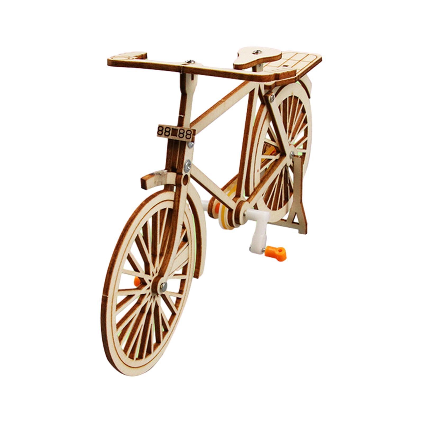Mini Bike Model Kits Building Kits DIY Assembly Brain Teaser School Projects