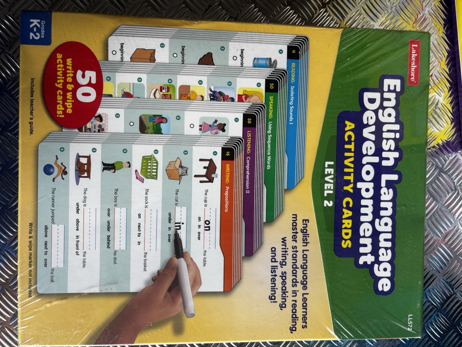 Lakeshore English Language Development Activity Cards-LL572-Grade K-2