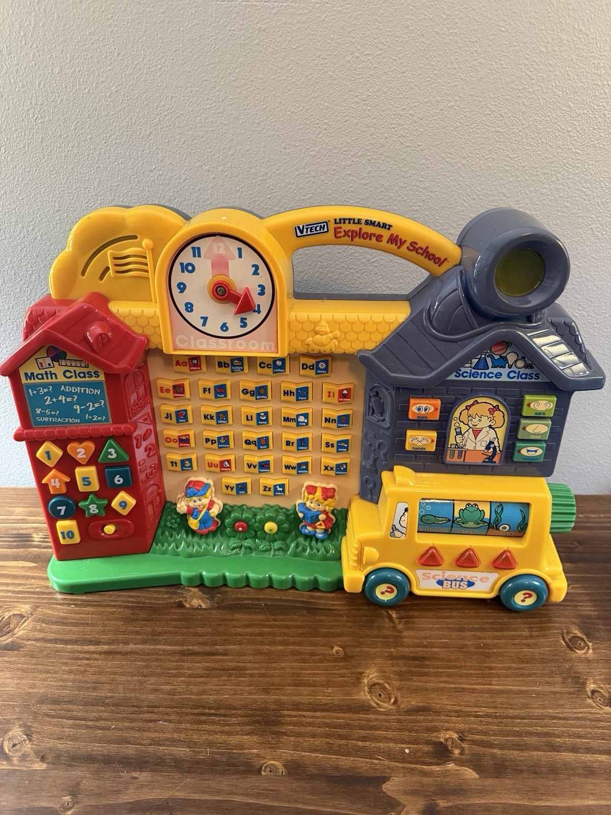 VTech Little Smart Explore My School Educational Learning Toy – Rare