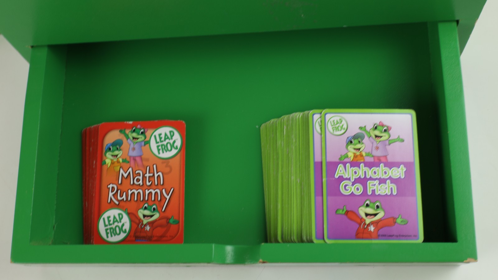Leap Frog My Card Games: Math Rummy, Alphabet Go Fish, Bilingual Memory, Dominos