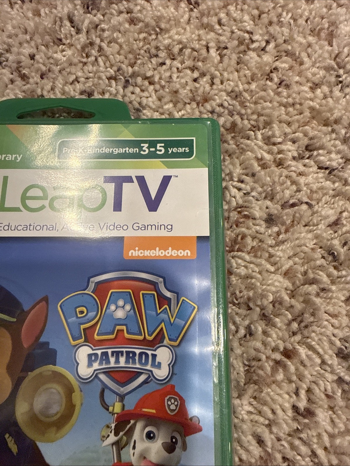 Leap Frog Leap TV Paw Patrol Nickelodeon Science Video Game Pre-K New Sealed