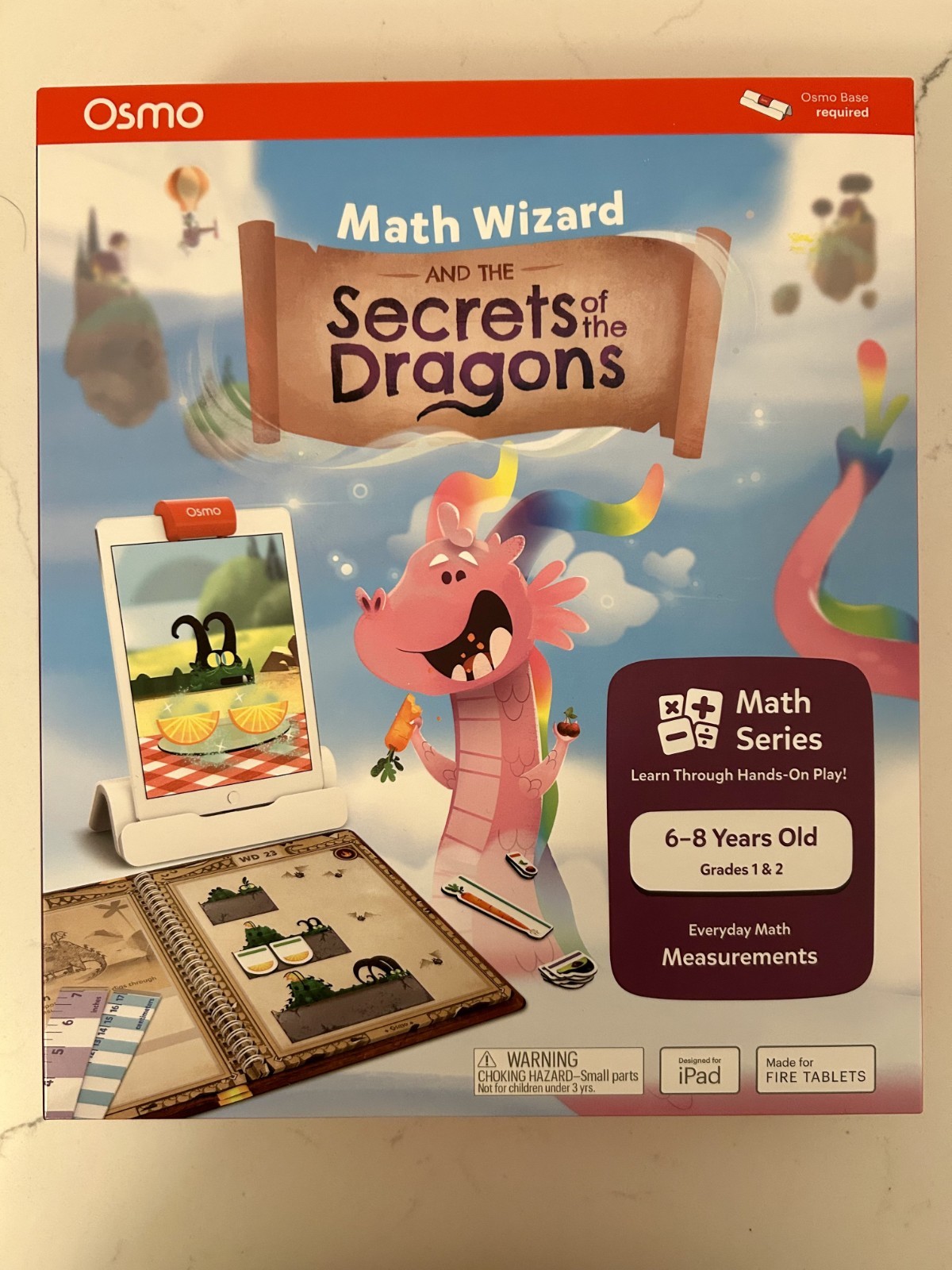 Osmo Math Wizard and the Secrets of The Dragons Learning Game – 902-00024