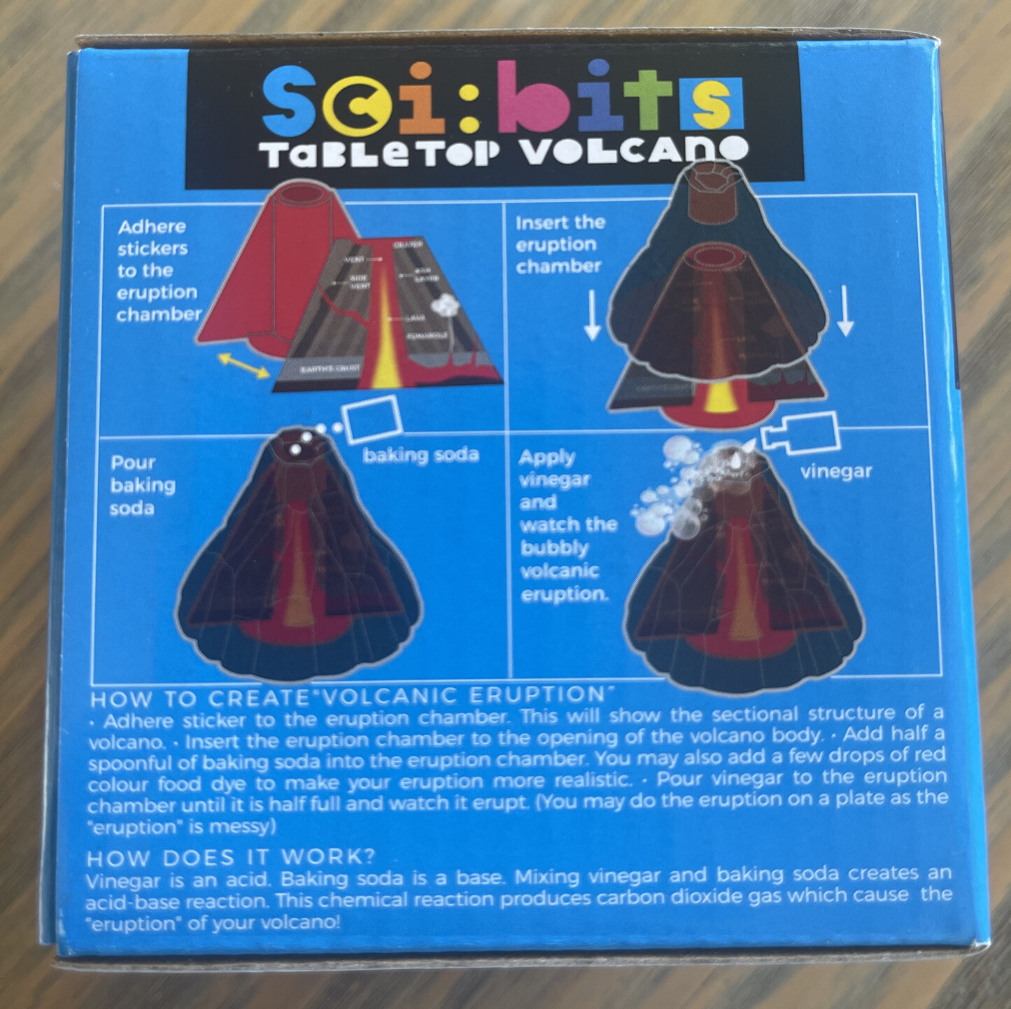 Sci:bits Table Top Volcano Eruption Kit
