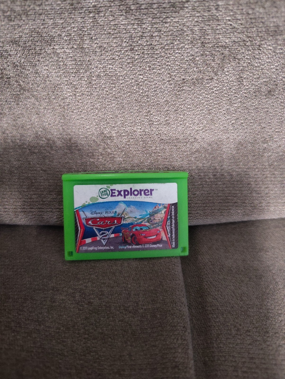 Leap Frog Explorer Disney Pixar Cars 2 Cartridge Only Tested Working