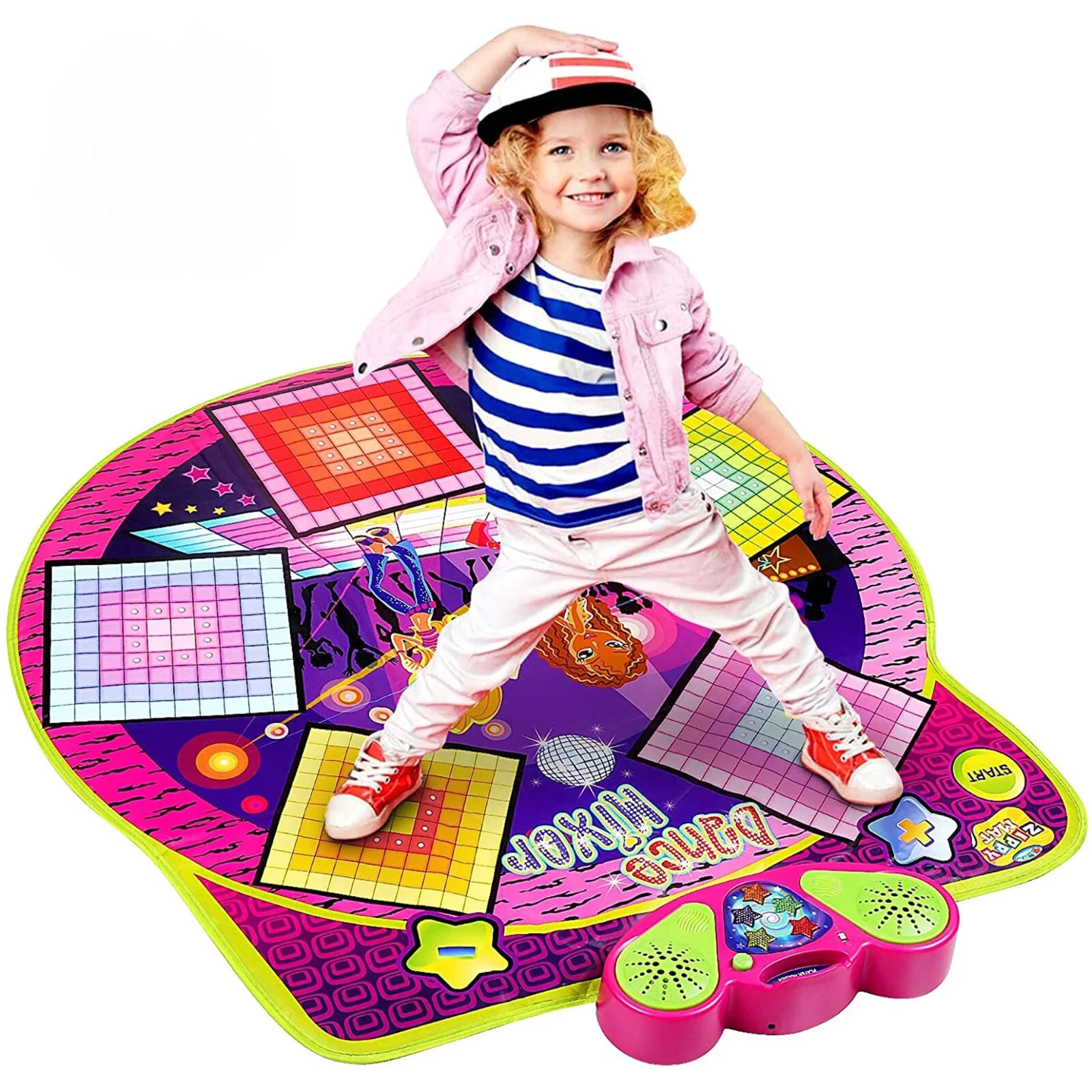 Dance Mixer Electronic Playmat Touch Sensitive Design Smart Phone Compatible