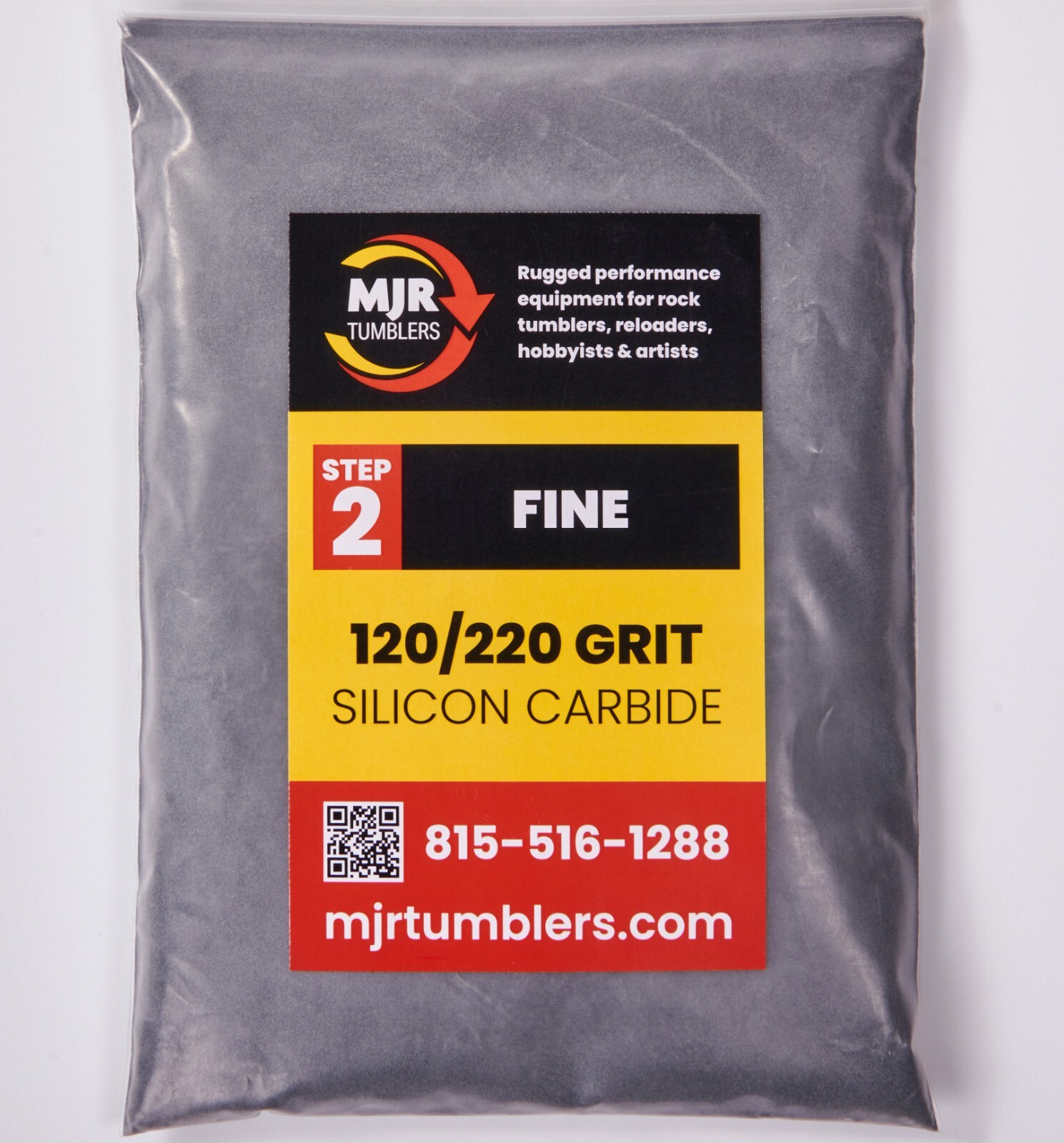 National Geographic Rock Tumbling Polishing Media Grit Kit for 3 lb Rock Tumbler