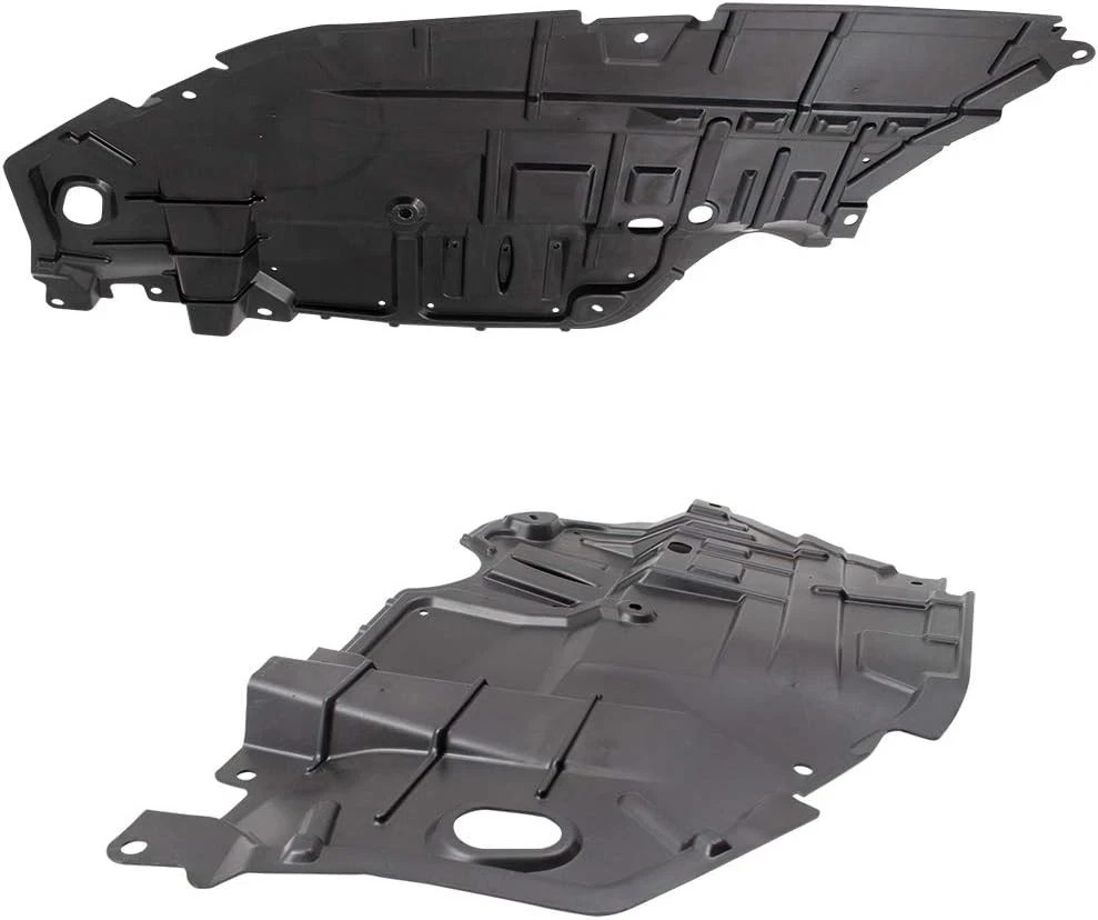 Brock Replacement Pair Set Front Engine Under Cover Lower Left Splash Shield