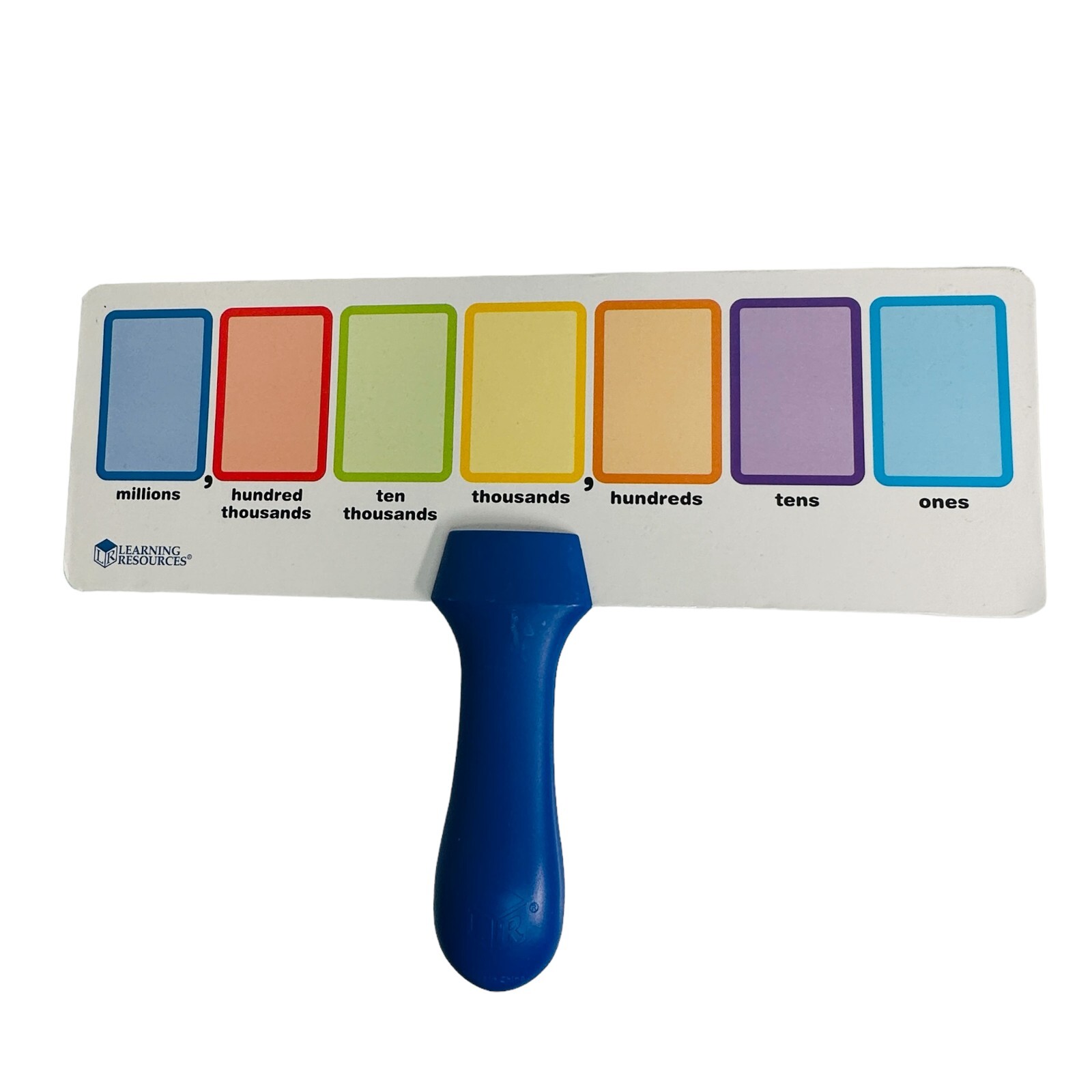 Learning Resources Write and Wipe Place Value Answer Boards – 10 Boards