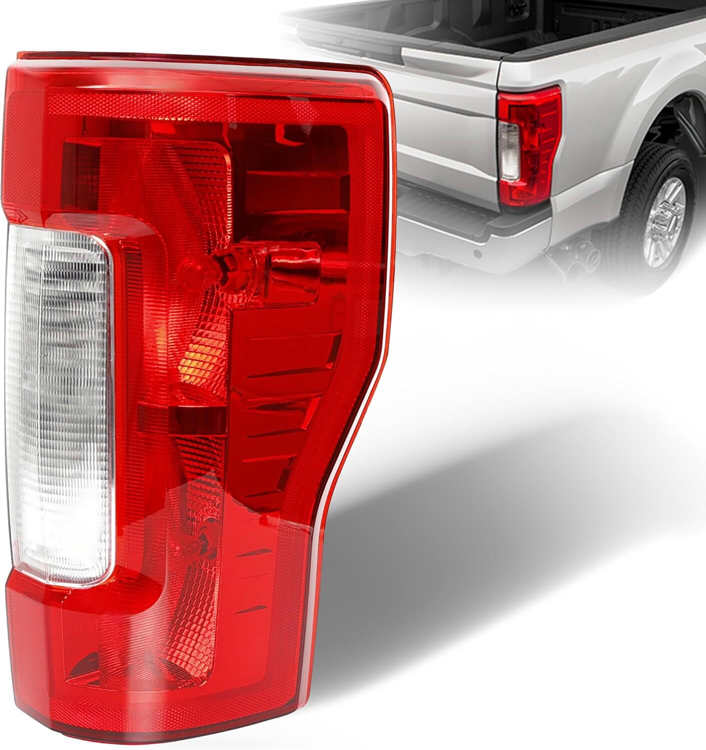 17-19 Ford F250 F350 Super Duty Tail Light Right Passenger Side & Bulb