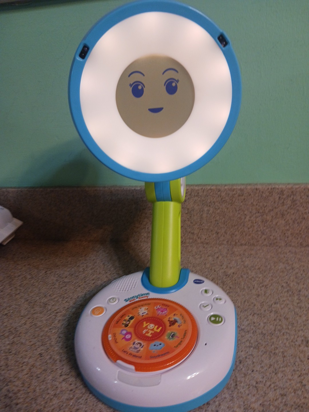VTech Storytime with Sunny Toy Talking Lamp + 1 Story Disc Night Light WORKS